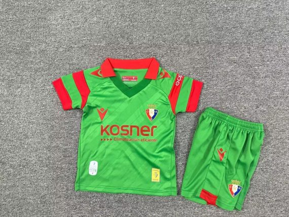 25/26 Osasuna Away Football Shirt Kids Size Suit