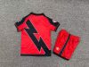 25/26 Rayo Vallecano Second Away Football Shirt Kids Size Suit