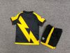 25/26 Rayo Vallecano Second Away Football Shirt Kids Size Suit