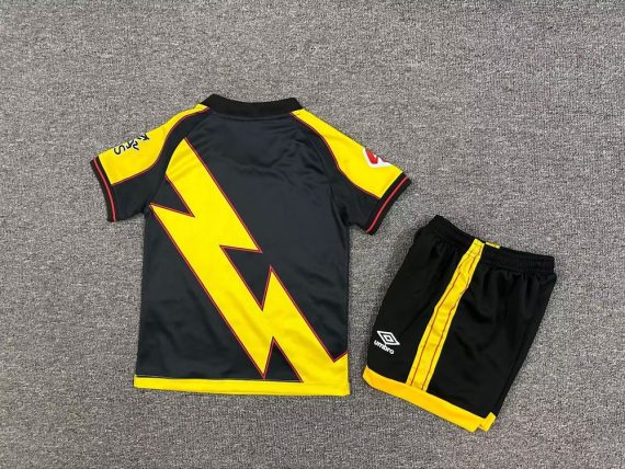 25/26 Rayo Vallecano Second Away Football Shirt Kids Size Suit