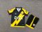 25/26 Rayo Vallecano Second Away Football Shirt Kids Size Suit