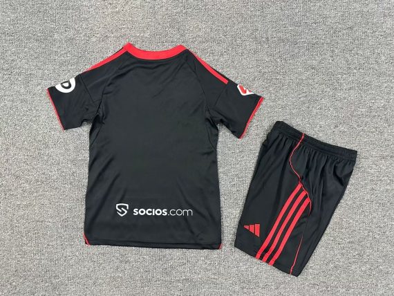 25/26 Sevilla Second Away Football Shirt Kids Size Suit