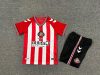 25/26 Sunderland Home Football Shirt Kids Size Suit