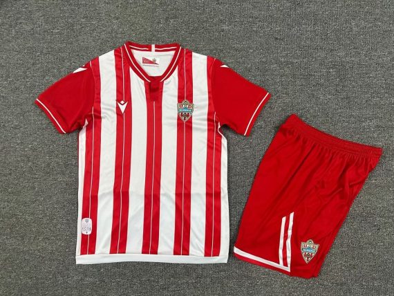 25/26 Almeria Home Football Shirt Kids Size Suit