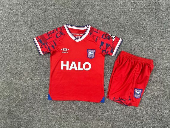 25/26 Ipswich Town Away Football Shirt Kids Size Suit