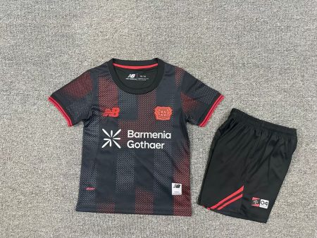 25/26 Bayer Leverkusen Home Football Shirt Kids Size Suit