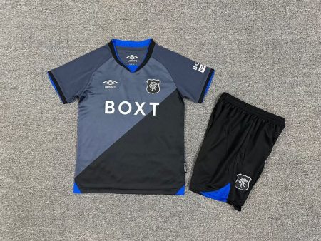 25/26 Glasgow Rangers Second Away Football Shirt Kids Size Suit