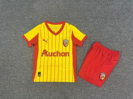 25/26 Lens Home Football Shirt Kids Size Suit