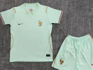 26/27 France Away Football Shirt Kids Size Suit