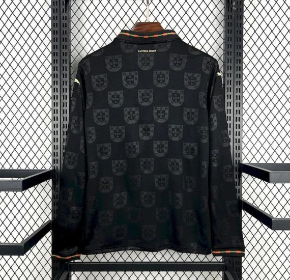 26/27 Long Sleeve Portugal Black Special Edition Football Shirt