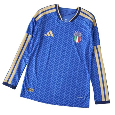 26/27 Long Sleeve Italy Home Football Shirt
