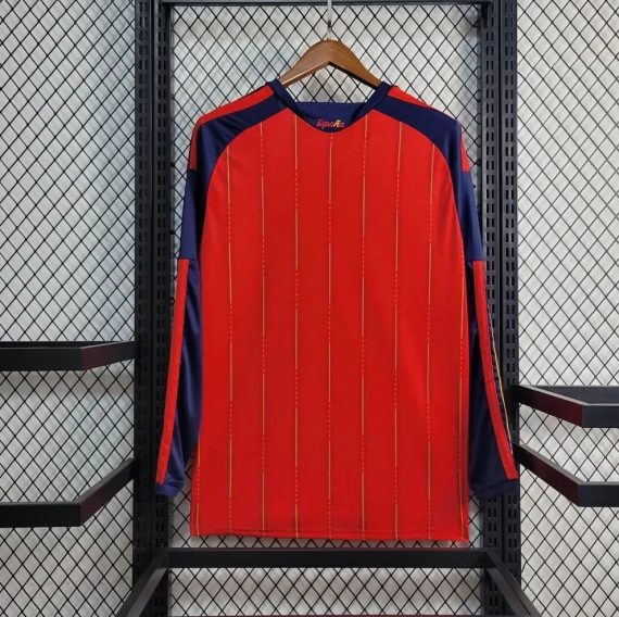 26/27 Long Sleeve Spain Home Football Shirt