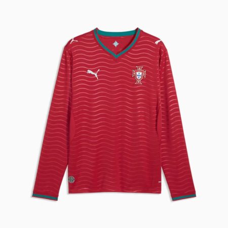 26/27 Long Sleeve Portugal Home Football Shirt