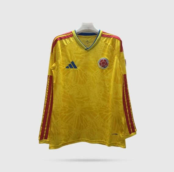 26/27 Long Sleeve Colombia Home Football Shirt