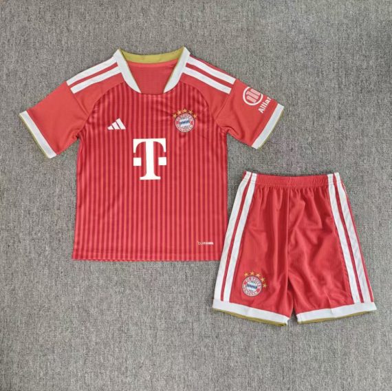 26/27 Bayern Munich Home Football Shirt Kids Size Suit