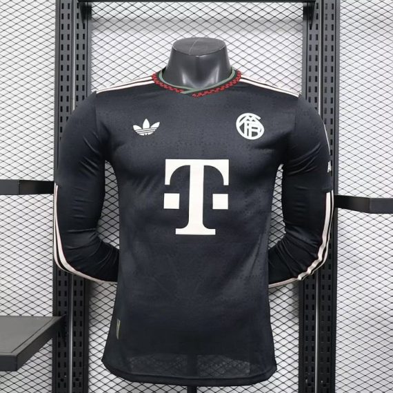 25/26 Player Version Long Sleeve Bayern Munich Third Football Shirt