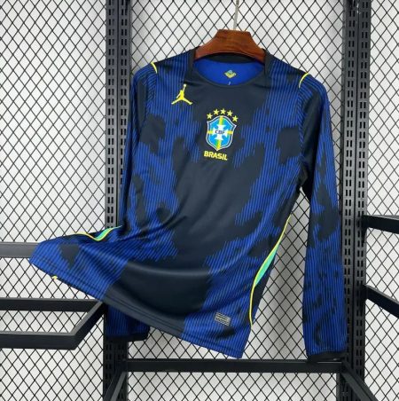 26/27 Long Sleeve Brazil Away Football Shirt