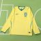 26/27 Long Sleeve Brazil Home Football Shirt