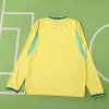 26/27 Long Sleeve Brazil Home Football Shirt
