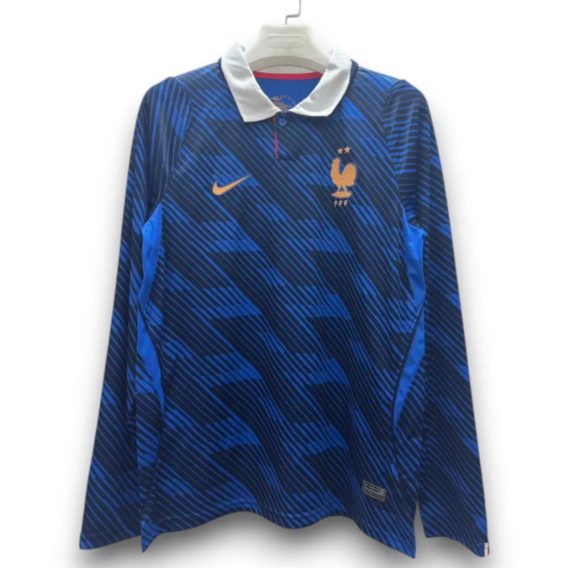 26/27 Long Sleeve France Home Football Shirt