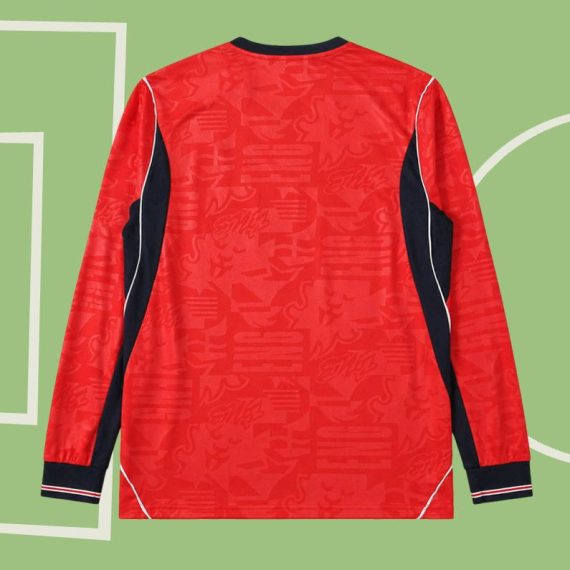 26/27 Long Sleeve England Away Football Shirt