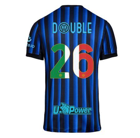 25/26 Player Version Inter Milan #6 Double Home Football Shirt