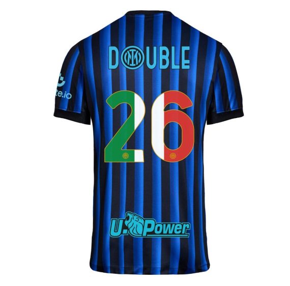25/26 Player Version Inter Milan #6 Double Home Football Shirt