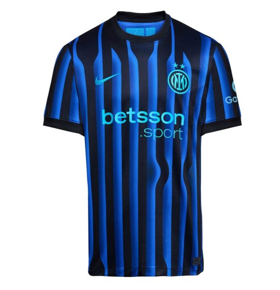 25/26 Player Version Inter Milan #6 Double Home Football Shirt