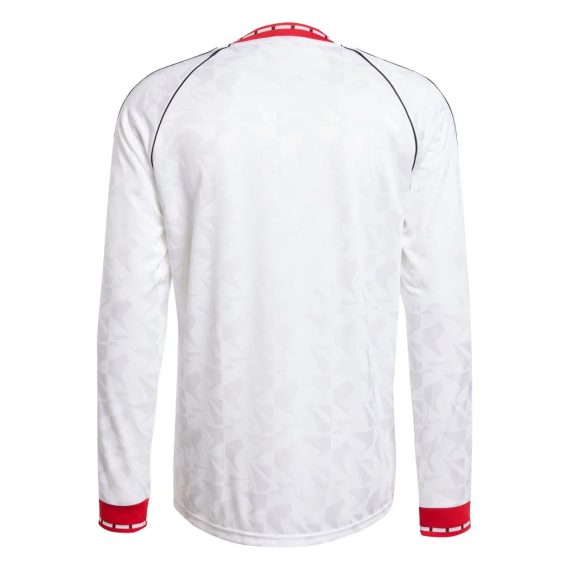 1991 Retro Long Sleeve Manchester United Away Football Shirt