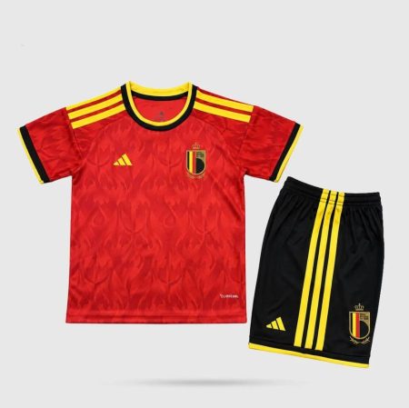 26/27 Belgium Home Football Shirt Kids Size Suit