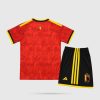 26/27 Belgium Home Football Shirt Kids Size Suit