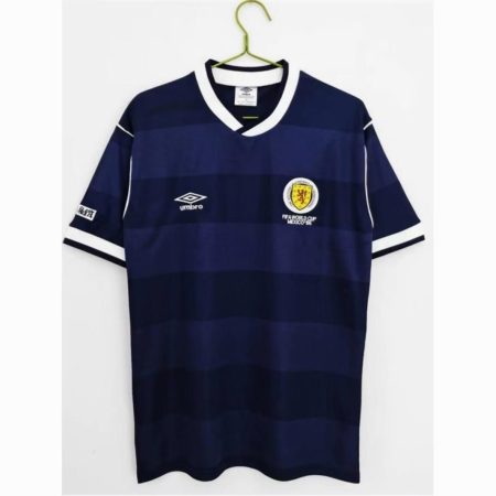 1986 Retro Scotland Home Football Shirt