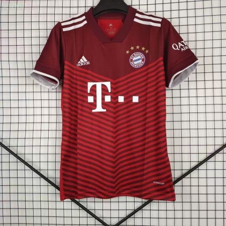 21/22 Retro Bayern Munich Home Football Jersey
