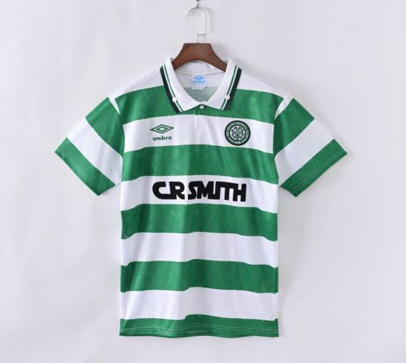 89/91 Celtic Home Football Shirt