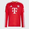 26/27 Player Version Long Sleeve Bayern Munich Home Football Shirt