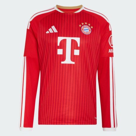 26/27 Player Version Long Sleeve Bayern Munich Home Football Shirt
