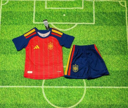 26/27 Player Edition Spain Football Shirt Kids Size Suit