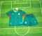26/27 Senegal Away Football Shirt Kids Size Suit