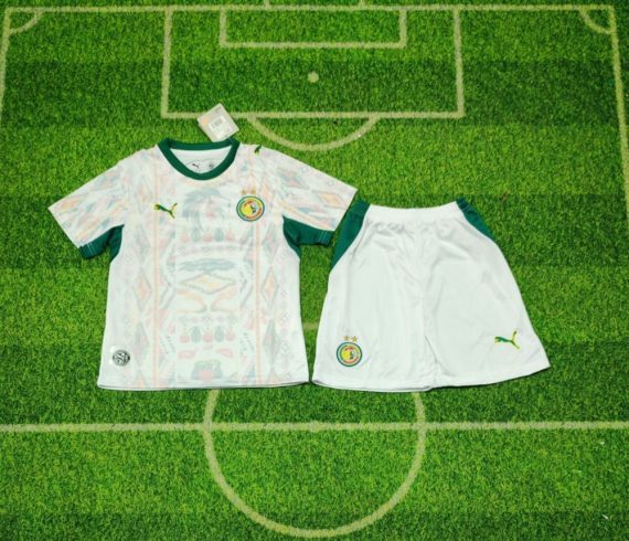 26/27 Senegal Home Football Shirt Kids Size Suit