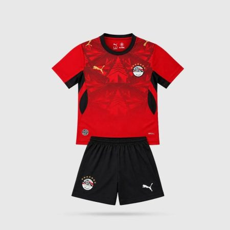 26/27 Egypt Home Football Shirt Kids Size Suit
