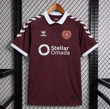 26/27 Heart of Midlothian Home Football Shirt