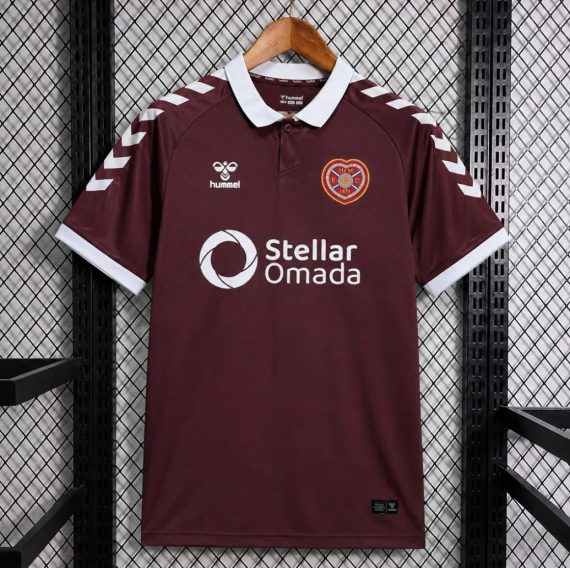 26/27 Heart of Midlothian Home Football Shirt