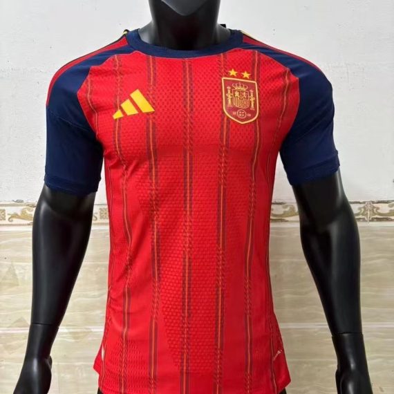 26/27 Player Version Spain Home Football Shirt - 2 Stars