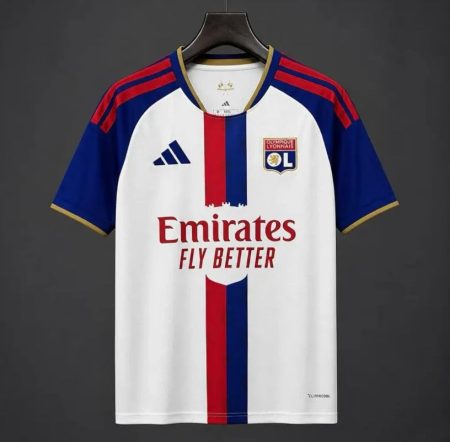 26/27 Lyon Home Football Shirt