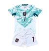 26/27 Portugal #7 Ronaldo Away Football Shirt Kids Size Suit