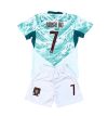 26/27 Portugal #7 Ronaldo Away Football Shirt Kids Size Suit