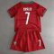 26/27 Portugal #7 Ronaldo Home Football Shirt Kids Size Suit