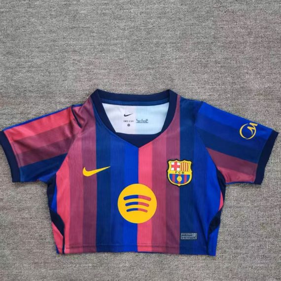 26/27 Barcelona Home Cropped Football Shirt