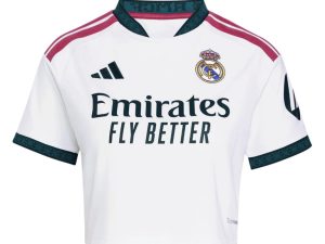 26/27 Real Madrid Home Cropped Football Shirt