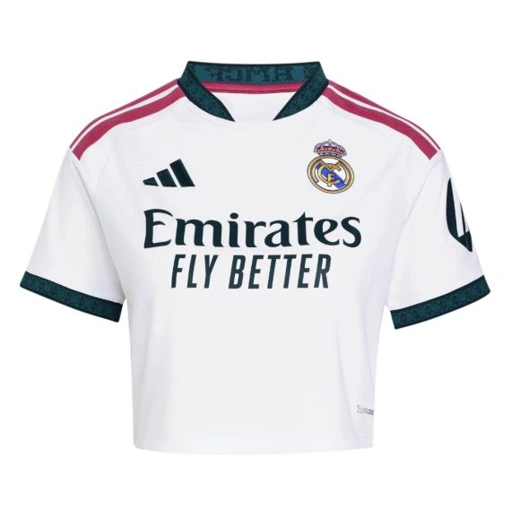 26/27 Real Madrid Home Cropped Football Shirt